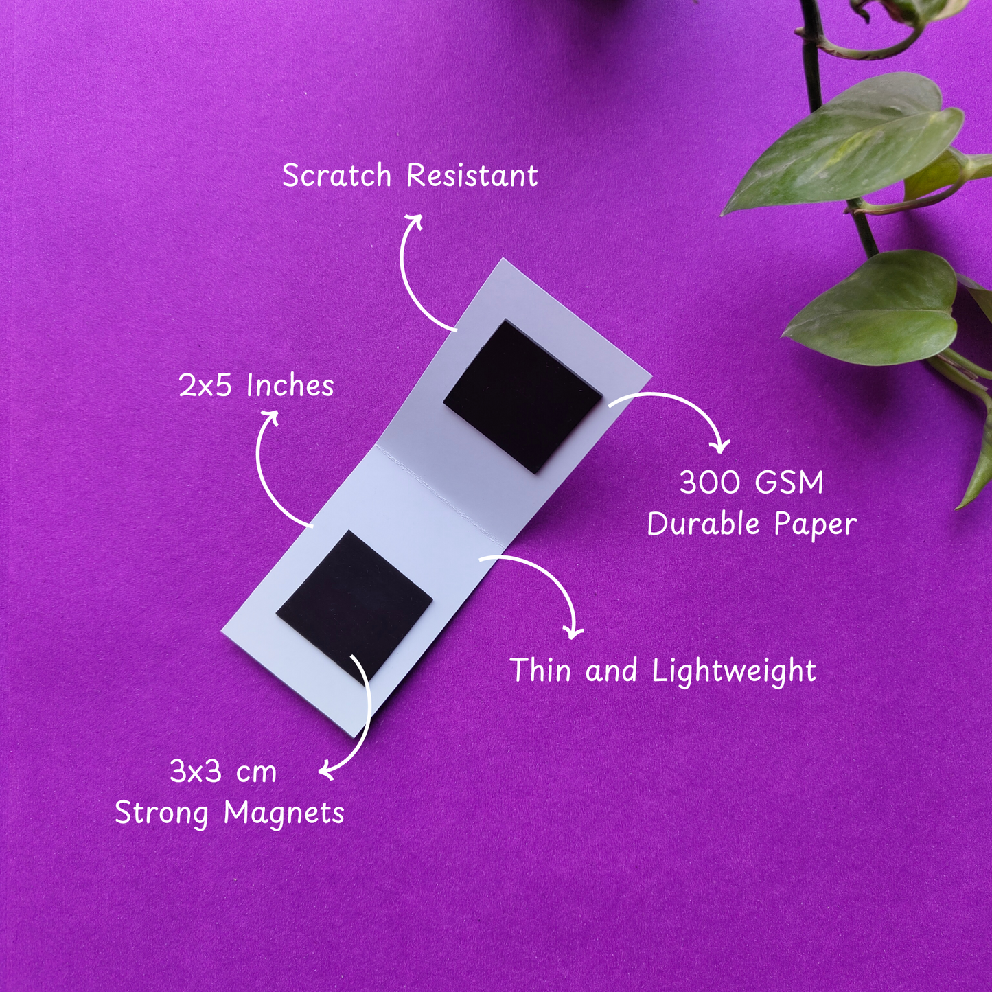 Let Me Read in Peace Skeleton Magnetic Bookmark