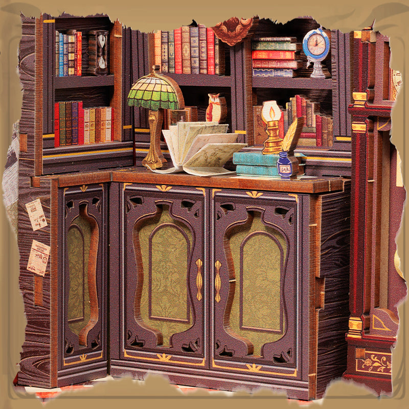 Harry Potter Inspired Wizardry BookNook Kit with LED Light