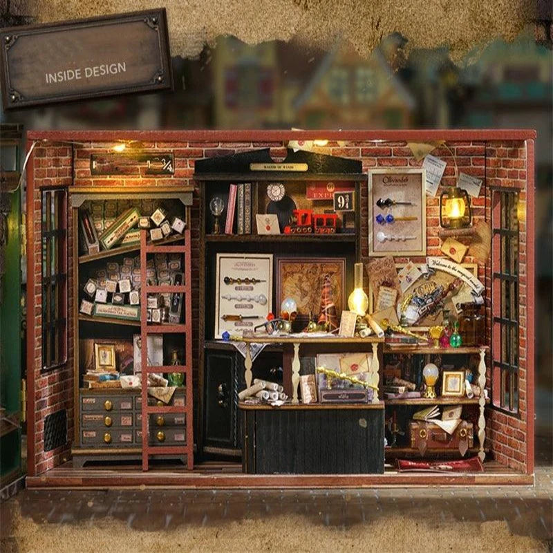 Harry Potter Wand Shop Book Nook – Special Edition
