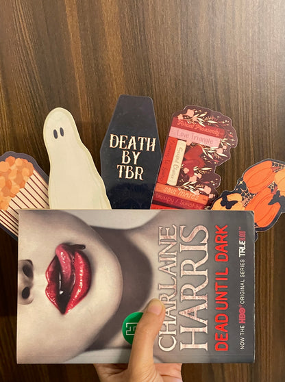 Set of 6 Spooky Bookmarks | Fall and Halloween Collection