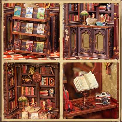 Harry Potter Inspired Wizardry BookNook Kit with LED Light