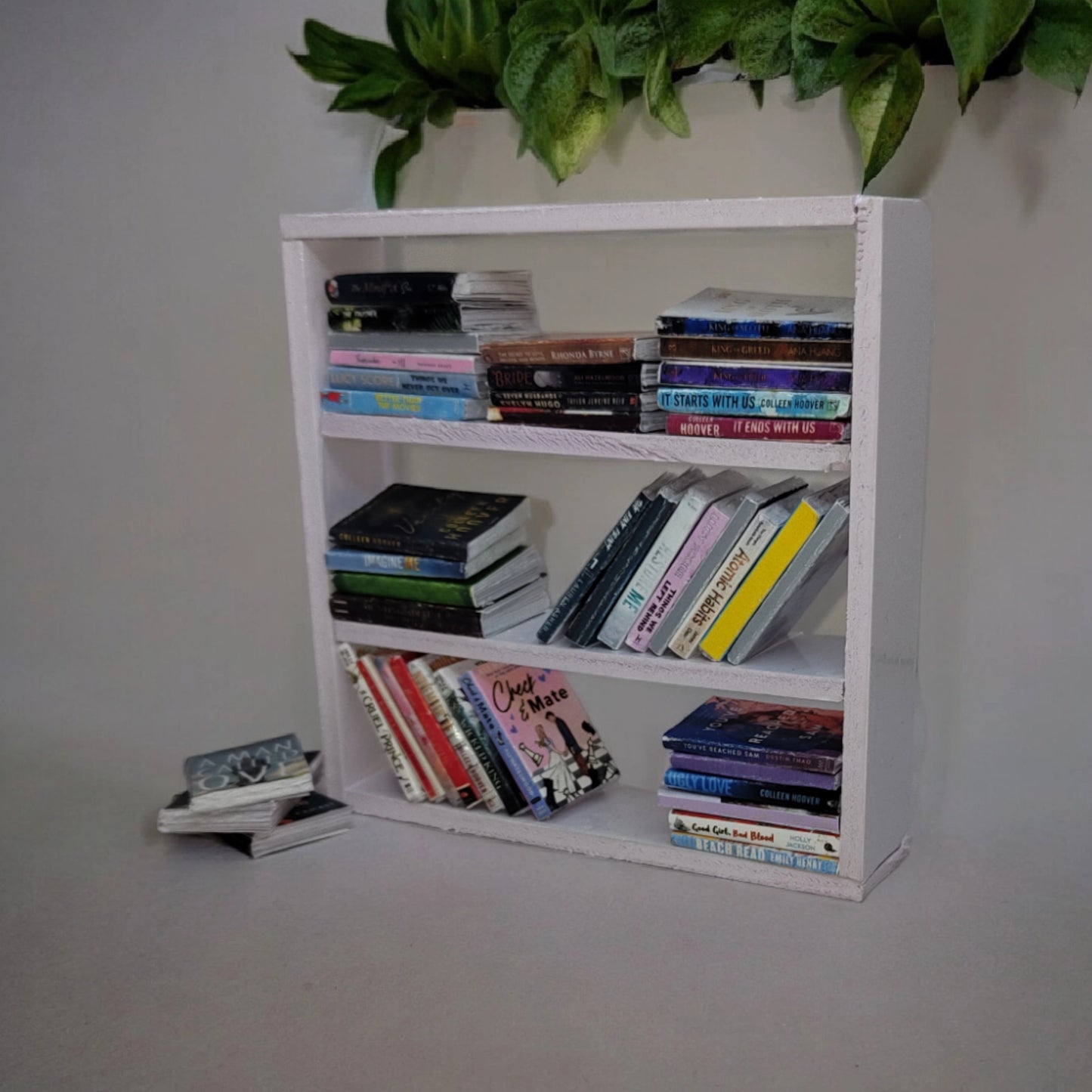 Mini Bookshelf White (Large)