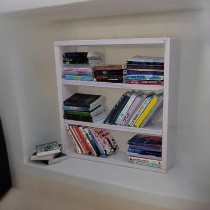 Mini Bookshelf White (Large)