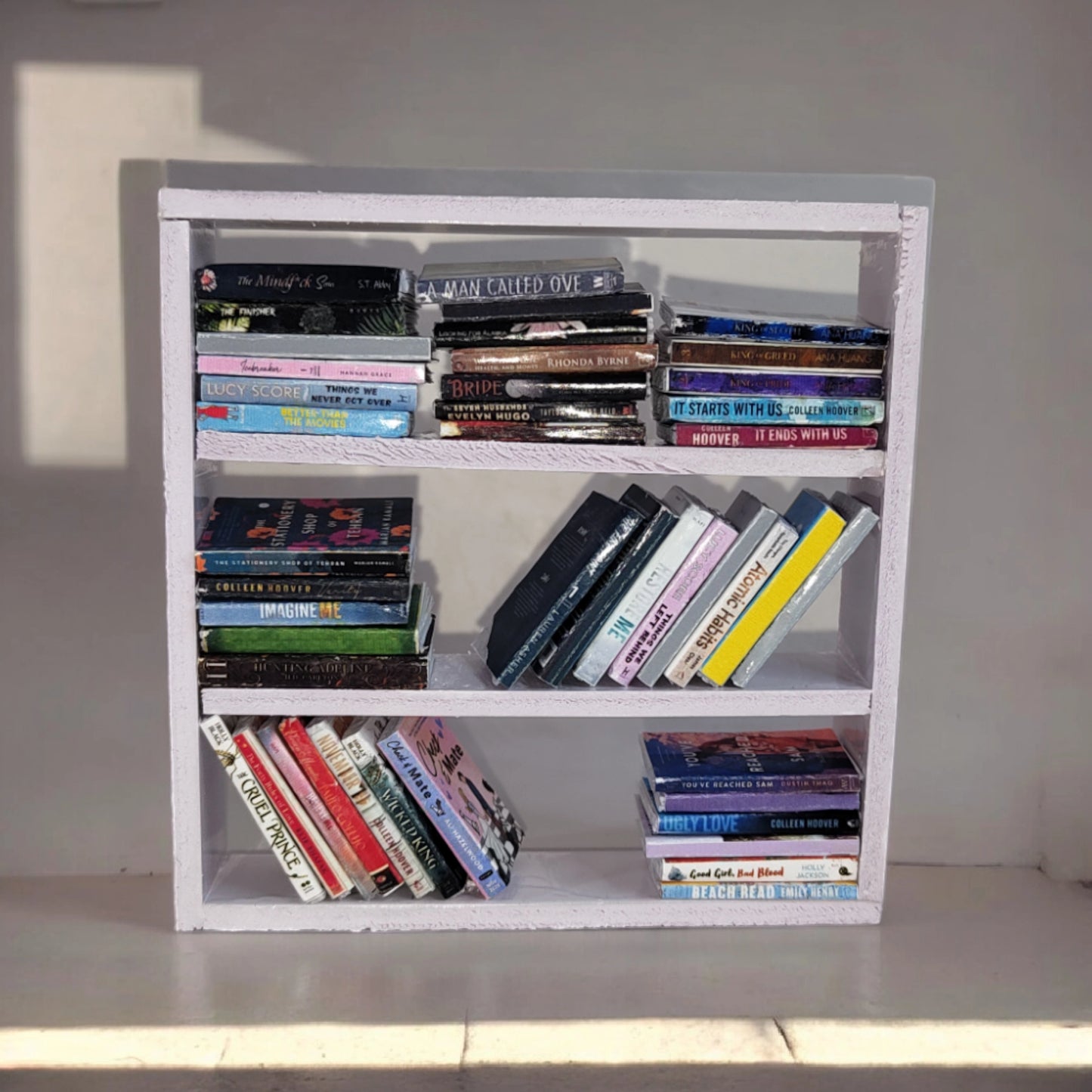 Mini Bookshelf White (Large)