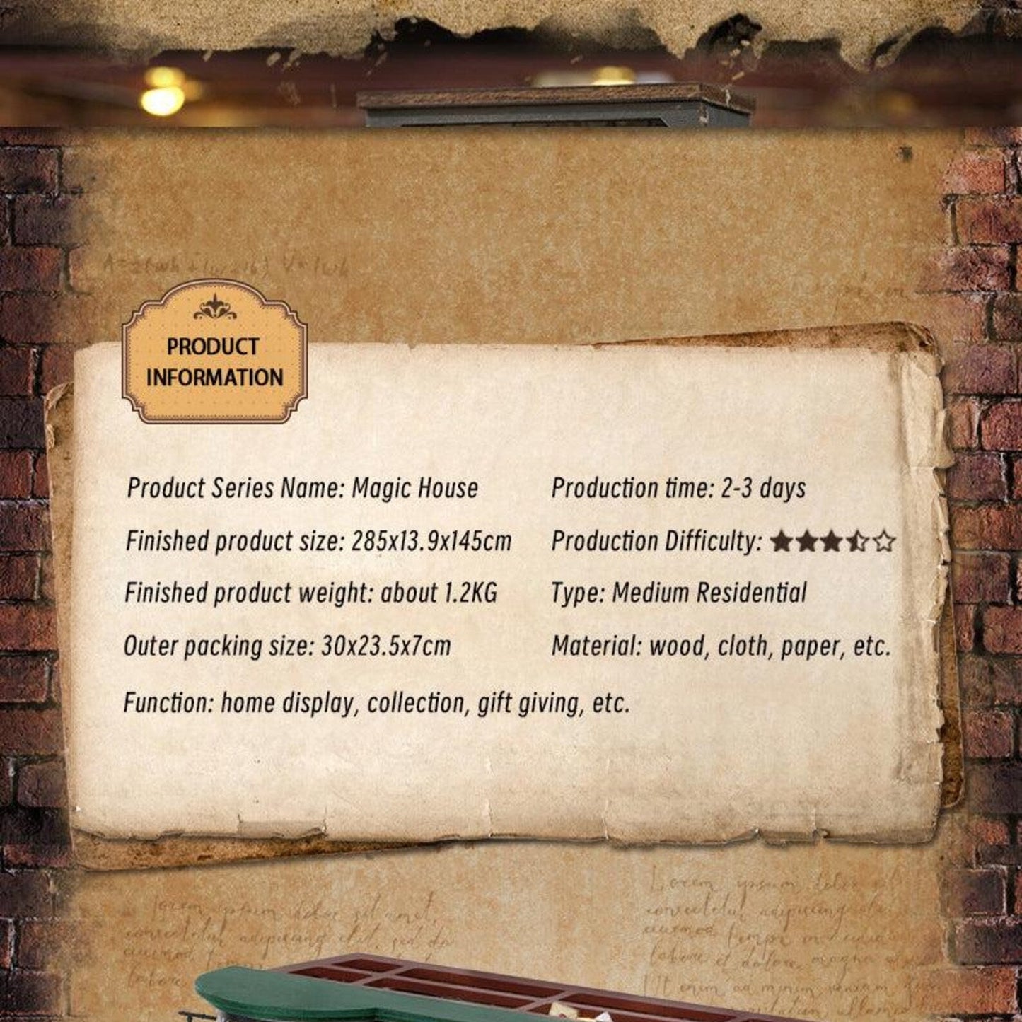 Harry Potter Wand Shop Book Nook – Special Edition