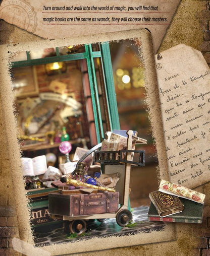 Harry Potter Wand Shop Book Nook – Special Edition