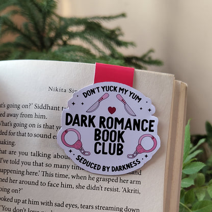 Dark Romance Book Club Magnetic Bookmark