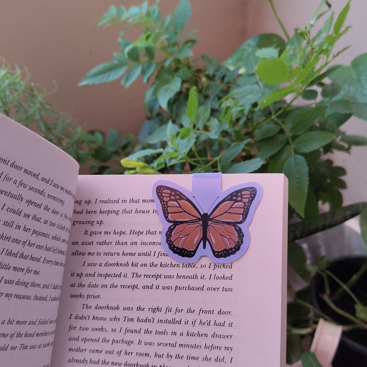 Butterfly Magnetic Bookmark