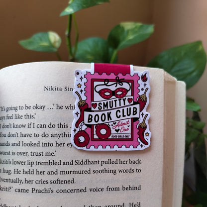 Smutty Book Club Magnetic Bookmark